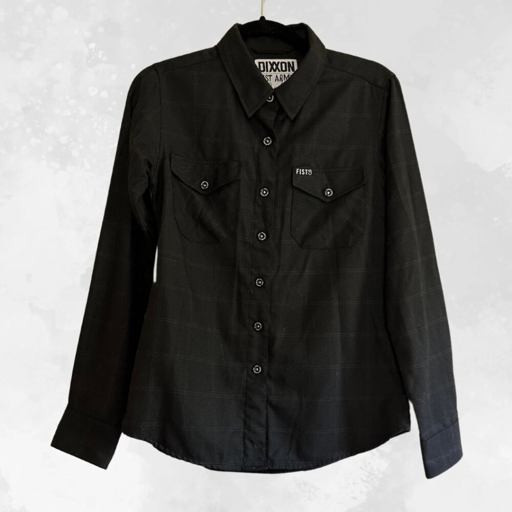 Dixxon Flannel Fist Army Glove Lords Snap Button Up